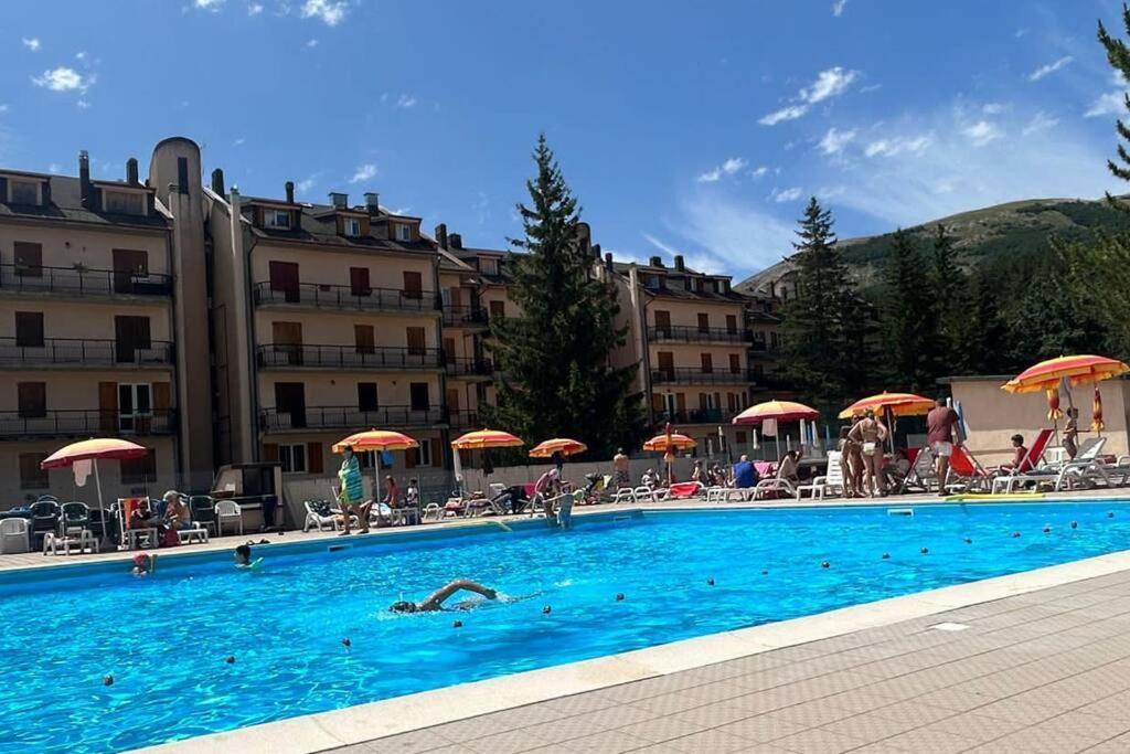 Casa Vacanza Petrari Residence Alt Air Ovindoli Exteriér fotografie